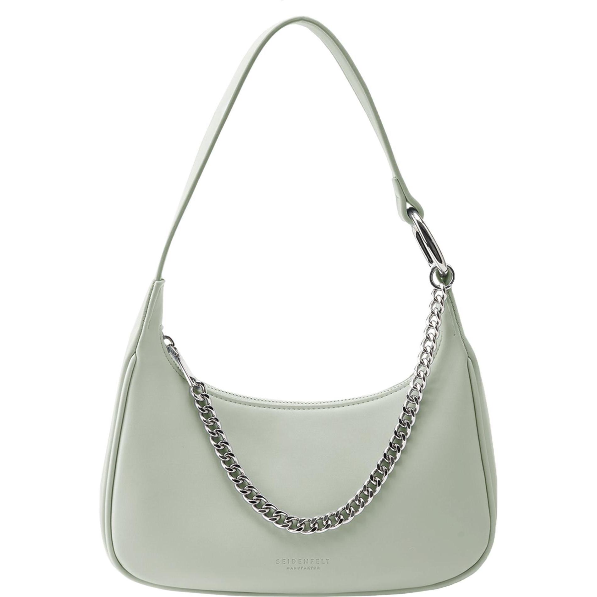 Seidenfelt, Handtasche, Naantali Schultertasche 24 cm, Grün
