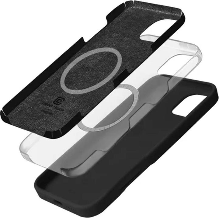 Immagine prodotto Crong Colour Cover Magnetic - Custodia MagSafe per iPhone 15 Pro Max (nero) (Apple iPhone 15 Pro Max)