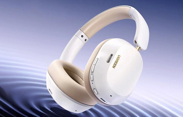 Produktbild Ugreen Kabellose Kopfhörer HiTune Max 5C, Hybrid ANC, Bluetooth 5.4 (weiss) (Kabellos)