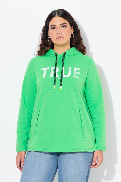 Produktbild Ulla Popken Hoodie, True, Kapuze, Kordel, Taschen, Langarm (56)