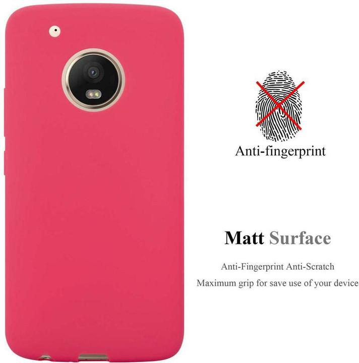 Image du produit Cadorabo Couverture TPU Candy (Motorola Moto G5 Plus)