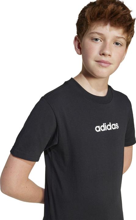 Produktbild Adidas J Lin Tee 160 - black/white (164)