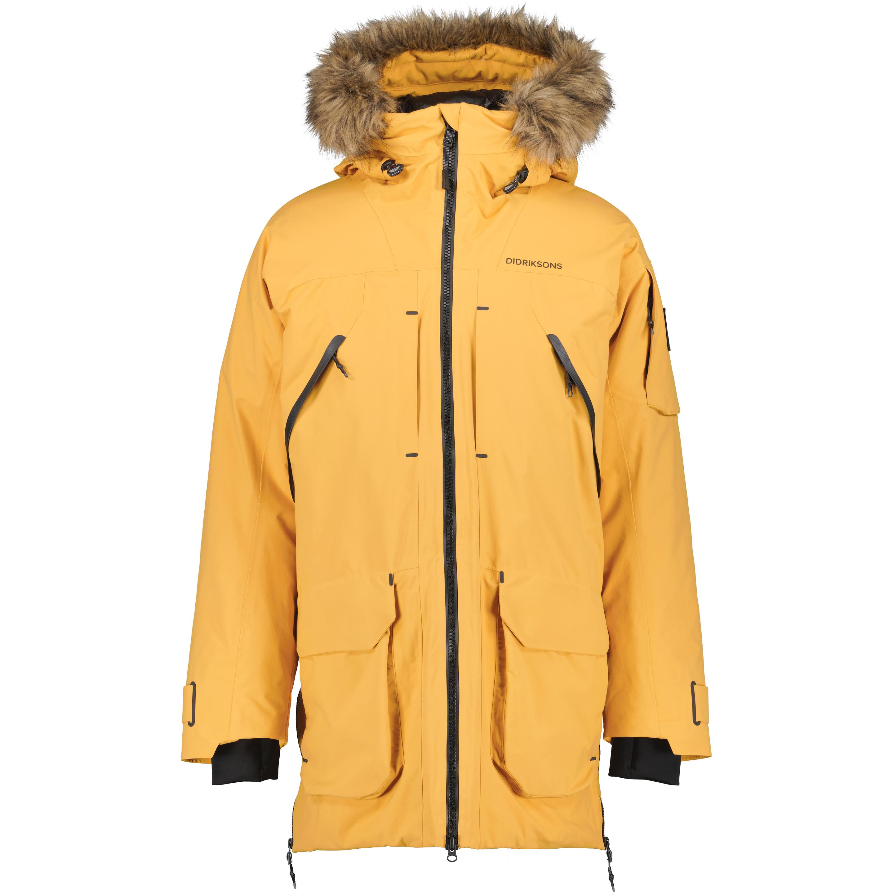 Didriksons, Herren, Jacke, Zeus USX Parka (M), Orange, M