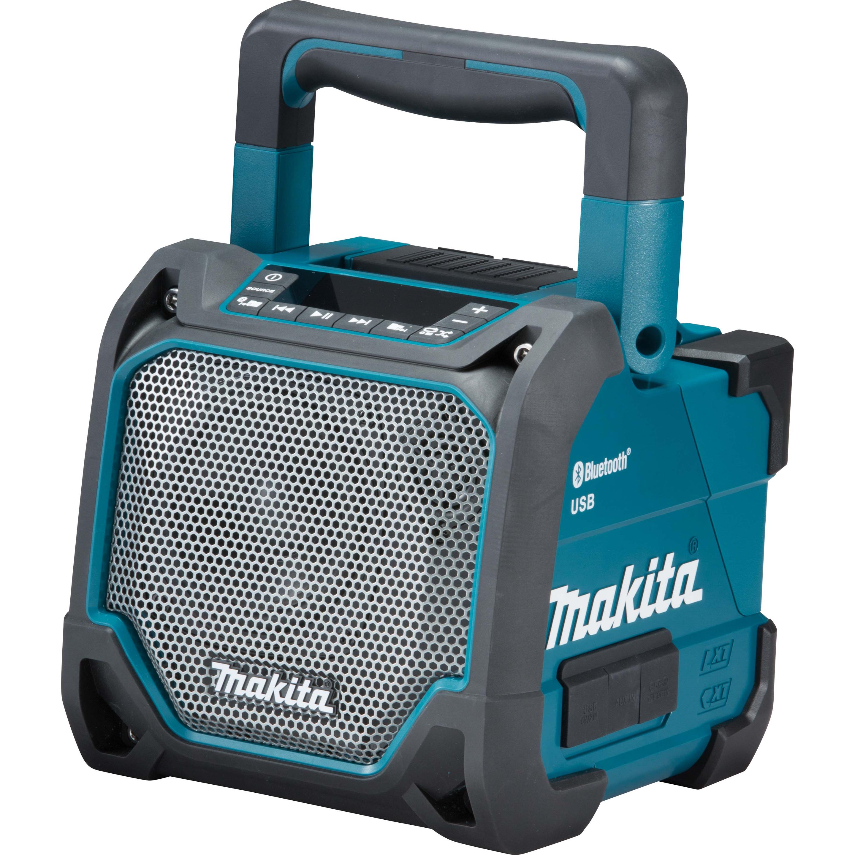 Makita DMR202 (32 h, Batteria), Altoparlante Bluetooth, Blu, Nero