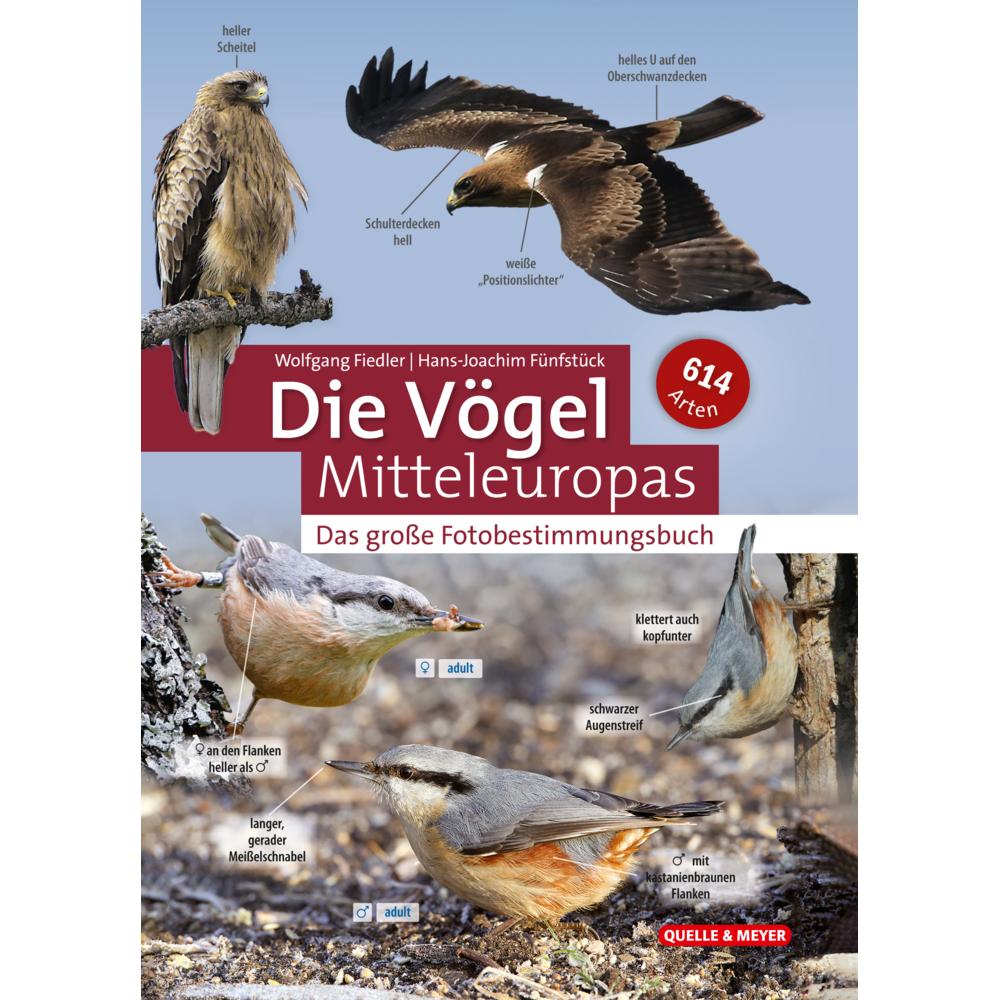 Die Vögel Mitteleuropas, Ratgeber von Wolfgang Fiedler