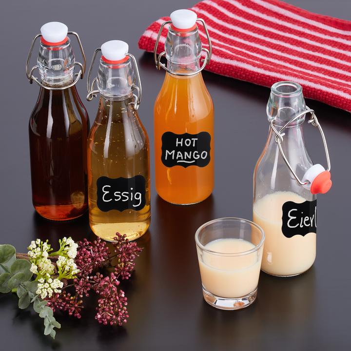Actual product image Relaxdays 6x swing-top jars (6 pcs., 0.25 l)