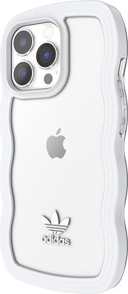 Actual product image adidas OR Wavy Case iPhone 13 Pro /13 6.1" biały-przezroczysty/white-transparent 51903 (Apple iPhone 13 Pro)
