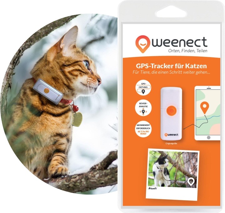 Produktbild Weenect GPS-Tracker für Katzen