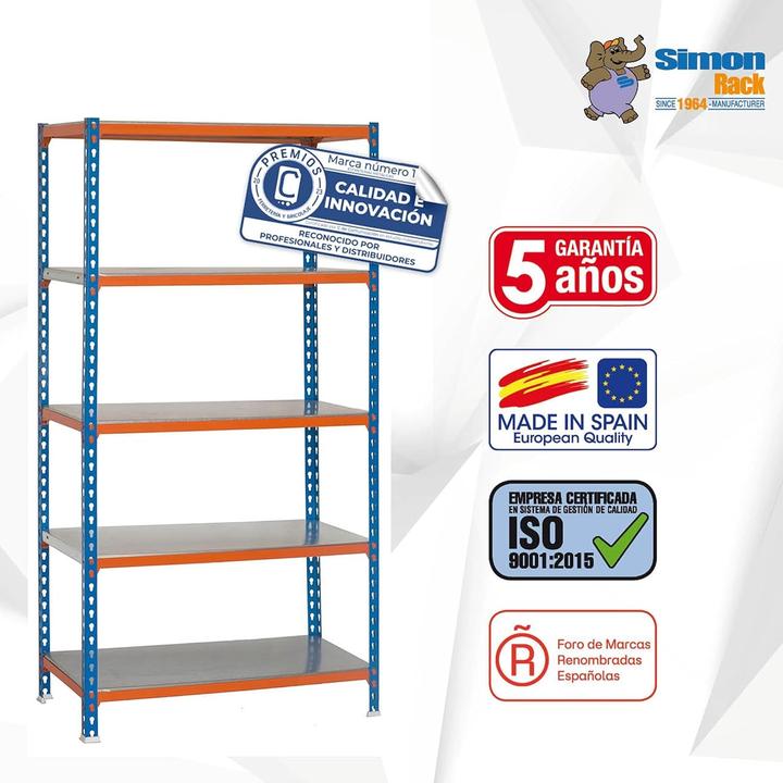 Produktbild SimonRack Garagekast, Plank, Metallen Rek