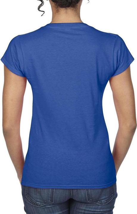 Actual product image Gildan Ladies Soft Style Short Sleeve V-Neck T-Shirt (XL)