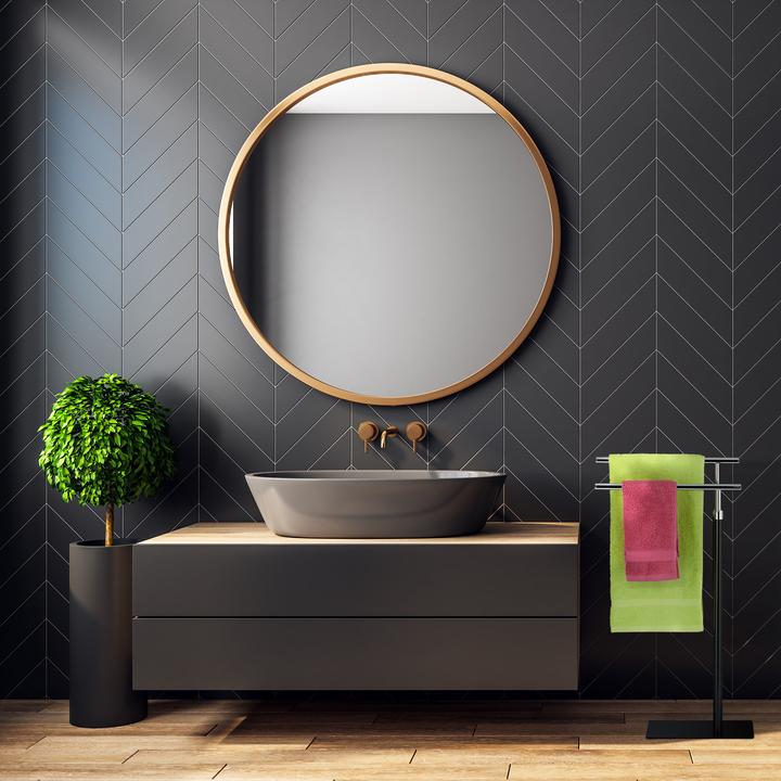 Actual product image Relaxdays Towel rack