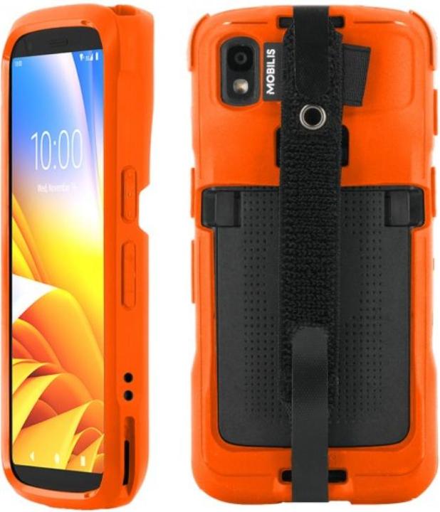 Mobilis PROTECH Case+Handstrap Zebra TC22/27 Safety oran sof