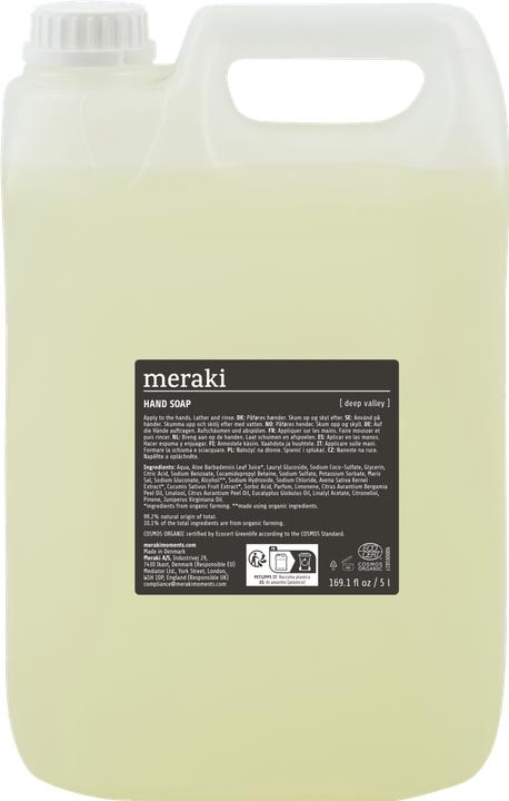 Actual product image Meraki Hand soap, Deep valley, 5 l (refill, 5000 ml)