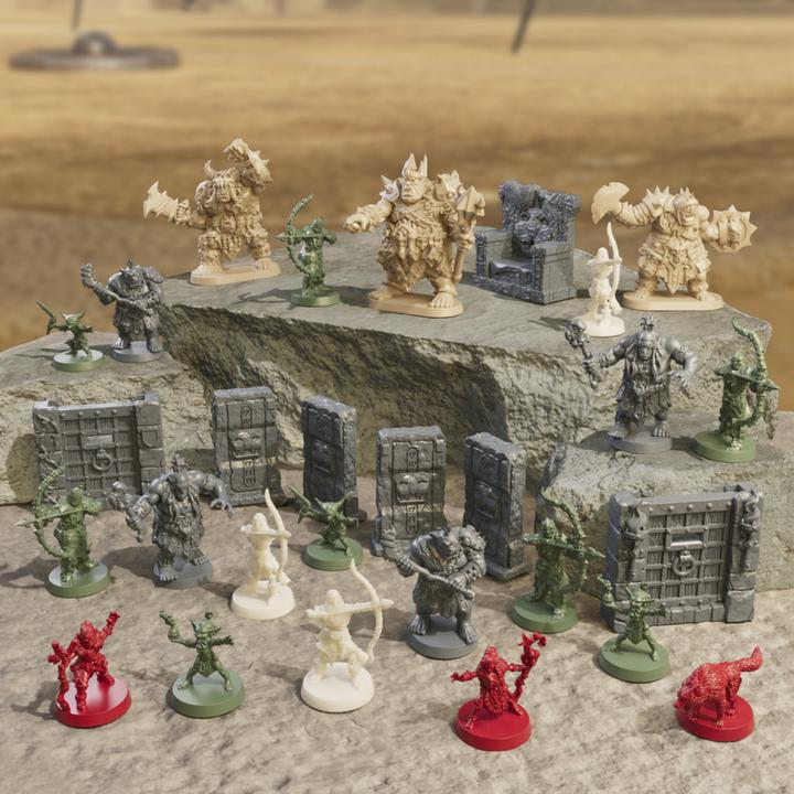 Actual product image Hasbro Heroquest L'Orda Degli Ogre (2 - 5 Players)