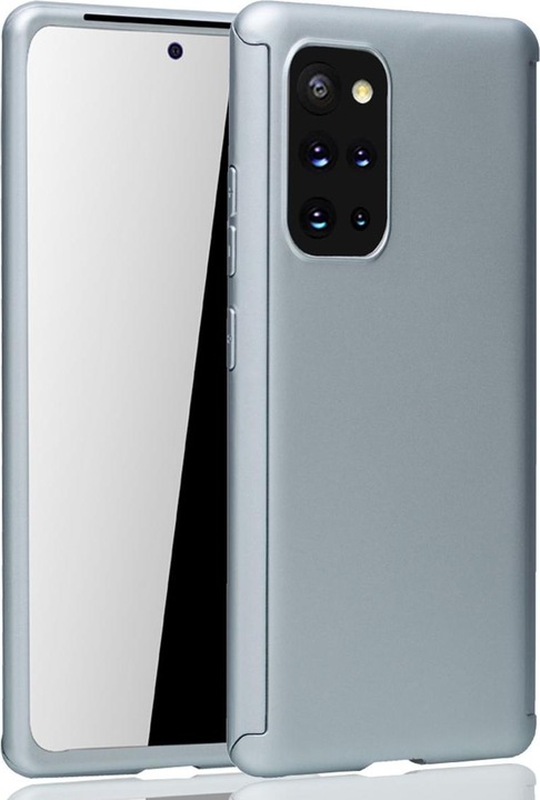 Actual product image König Design Case Mobile Protection for Samsung Galaxy S20 Plus Case Cover Screen Protector Silver (Samsung Galaxy S20+)