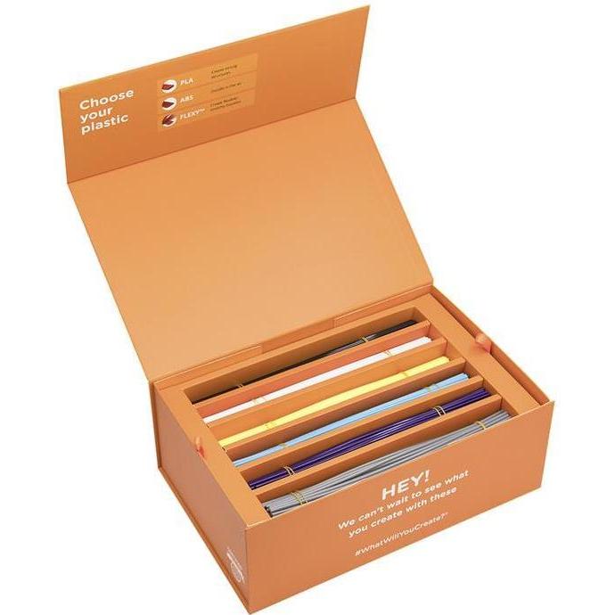 3Doodler 185184 MINT Filament Create+ Filament Pack 1 pz. (ABS, 3100 g, Multicolore), Filamenti stampa 3D, Multicolore