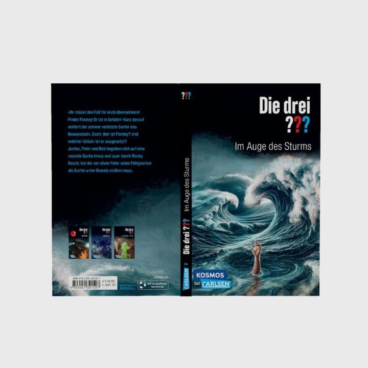 Produktbild Die drei DREI FRAGEZEICHEN (197) Im Auge des Sturms (Deutsch, Kari Erlhoff, 2023)