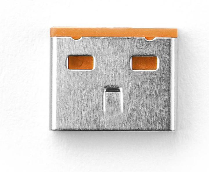 Produktbild Smart Keeper Basic USB-A Port Blocker orange 100 Stk.