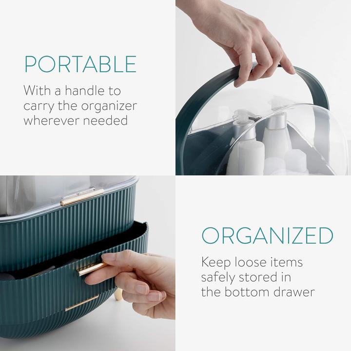 Immagine prodotto Navaris Make-Up Organizer mit 2 Schubladen