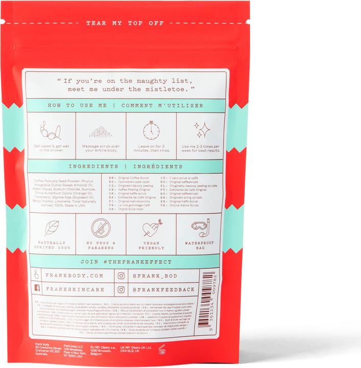 Actual product image Frank Body Original Coffee Scrub