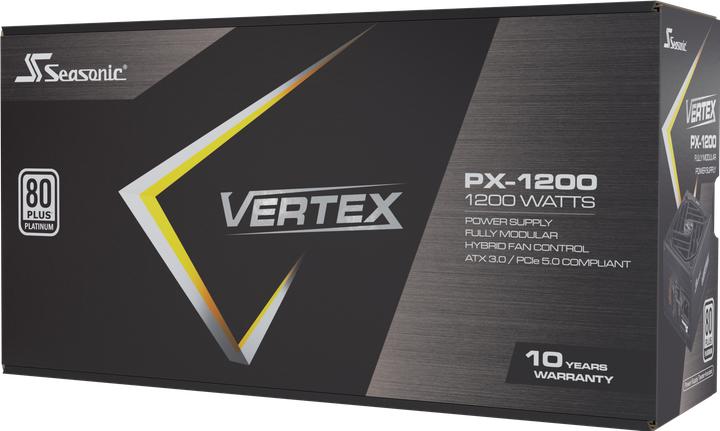 Actual product image Seasonic Vertex PX-1200 1200W ATX30 VERTEX PX-1200 (1200 W)