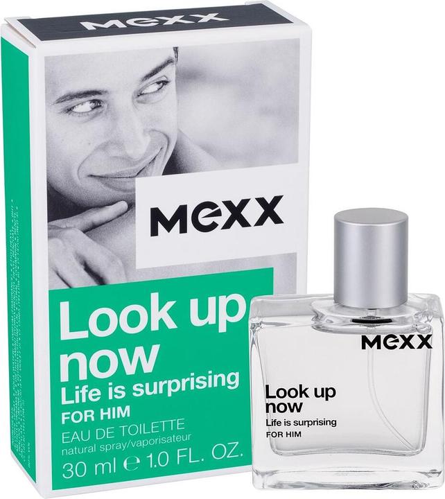Actual product image Mexx Look up Now Life Is Surprising For Him (Eau de toilette, 30 ml)