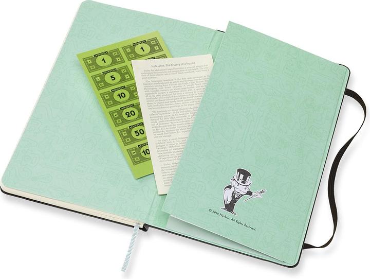 Image du produit Moleskine MONOPOLY - Carnet de notes (A5, Quadrillé, Couverture rigide)