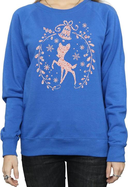 Produktbild Disney Bambi Christmas Wreath Sweatshirt (XXL)