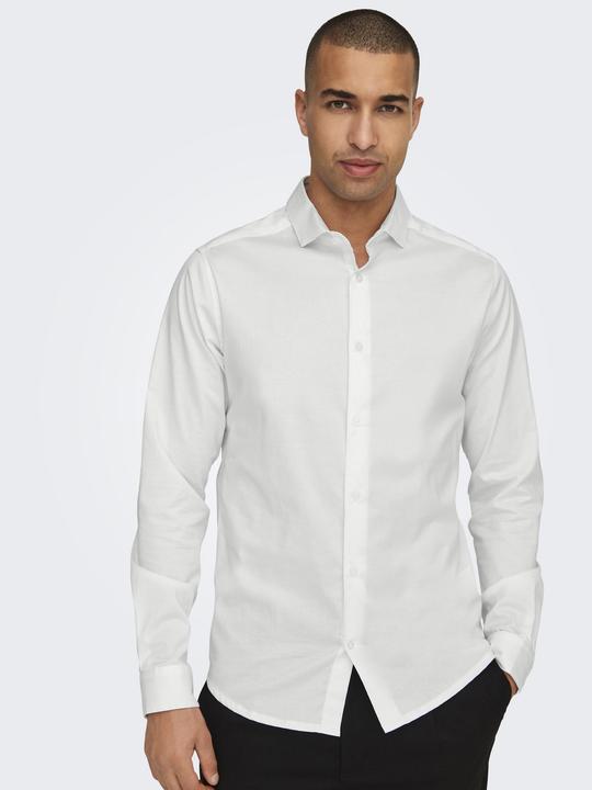 Produktbild Only & Sons Onsjordan Life Slim Twill Ls Shirt Noos (L)