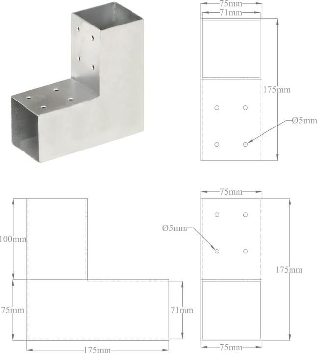 Produktbild vidaXL Rouvin