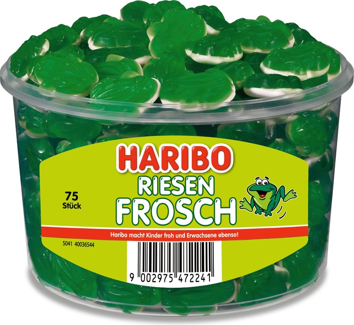 Produktbild Haribo Riesenfrosch (75 Stk., 1125 g)