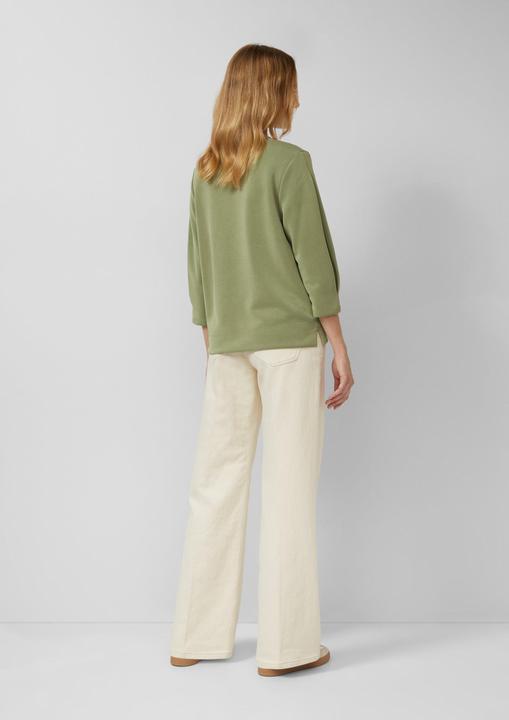 Produktbild s.Oliver Sweatshirt Sweatshirt aus Scuba mit 3/4-Arm (34)