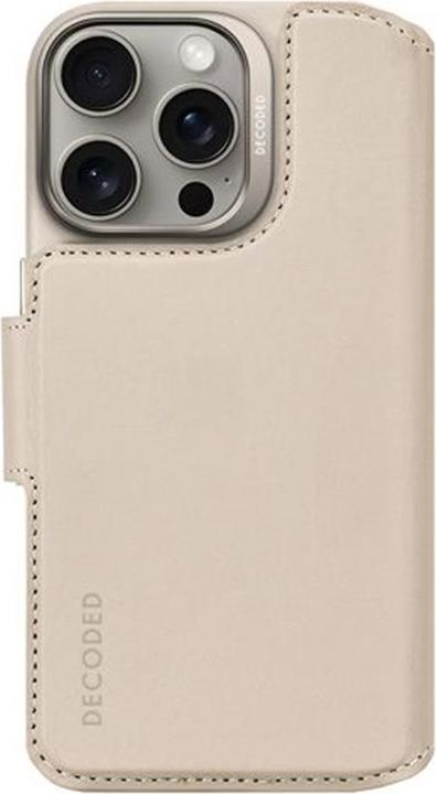 Immagine prodotto Decoded Custodia MagSafe in pelle con portafoglio staccabile per iPhone 16 Pro - Rosa (Apple iPhone 16 Pro)