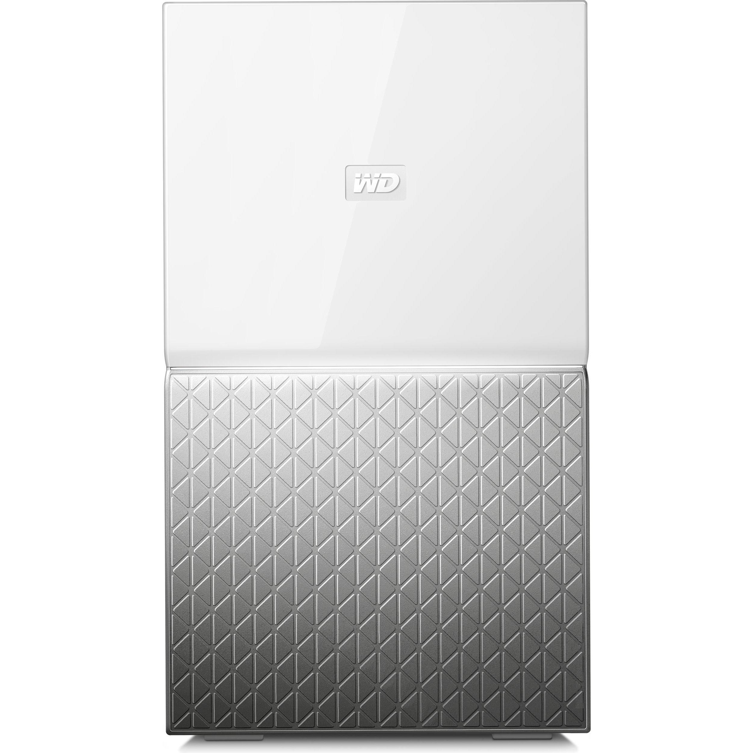 Thumbnail - WD My Cloud Home Duo (2 x 4 TB, WD Red), NAS, Weiss
