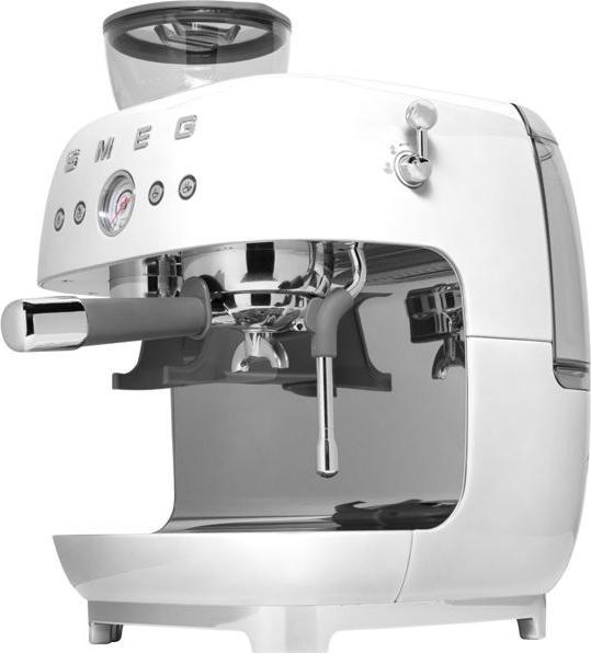 Image du produit Smeg EGF03WHEU Machine à café espresso, Style 50s, blanc