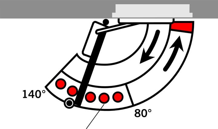 Productafbeelding Dormakaba Glijrail G-EMR voor TS 93 zilver elektromechanisch (Glazen deur, Interieur)