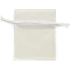 Glorex, Geschenkverpackung, Organzasäckchen 10x12,5 cm 5St creme (Geschenkbox, 5 x)