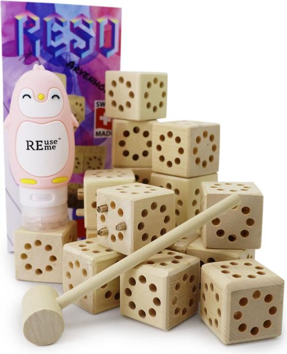 Immagine prodotto Schnarwiler Arven Konstruktionsset mit Silikon Pinguin, befüllt mit LOVE WATER Shampoo