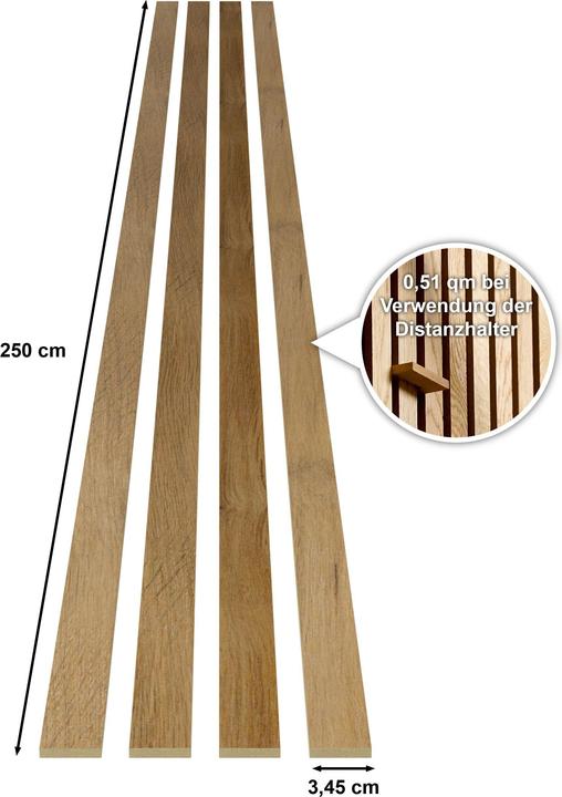 Produktbild DIY-Wood Acous Stix (250 x 34.5 cm)