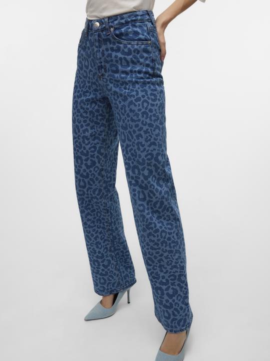 Actual product image Vero Moda VMTESSA Hohe Taille Jeans Weit geschnitten (W29/L32)