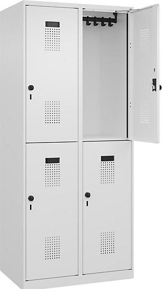 Actual product image C+P Evolo PLUS double-decker locker (80 cm, 185 cm)