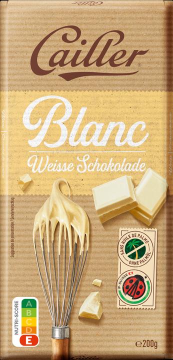 Cailler Dessert Barretta di cioccolato bianco (200 g)