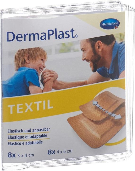 Actual product image DermaPlast Textile plaster (16x)