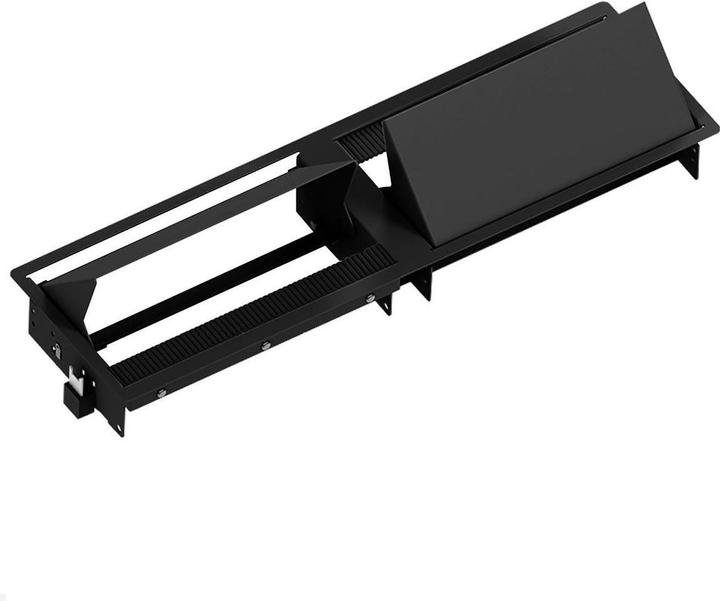 Produktbild Bachmann CONI DUO Einbaurahmen kurz, 2x 3-fach (911.047) schwarz (2 x)
