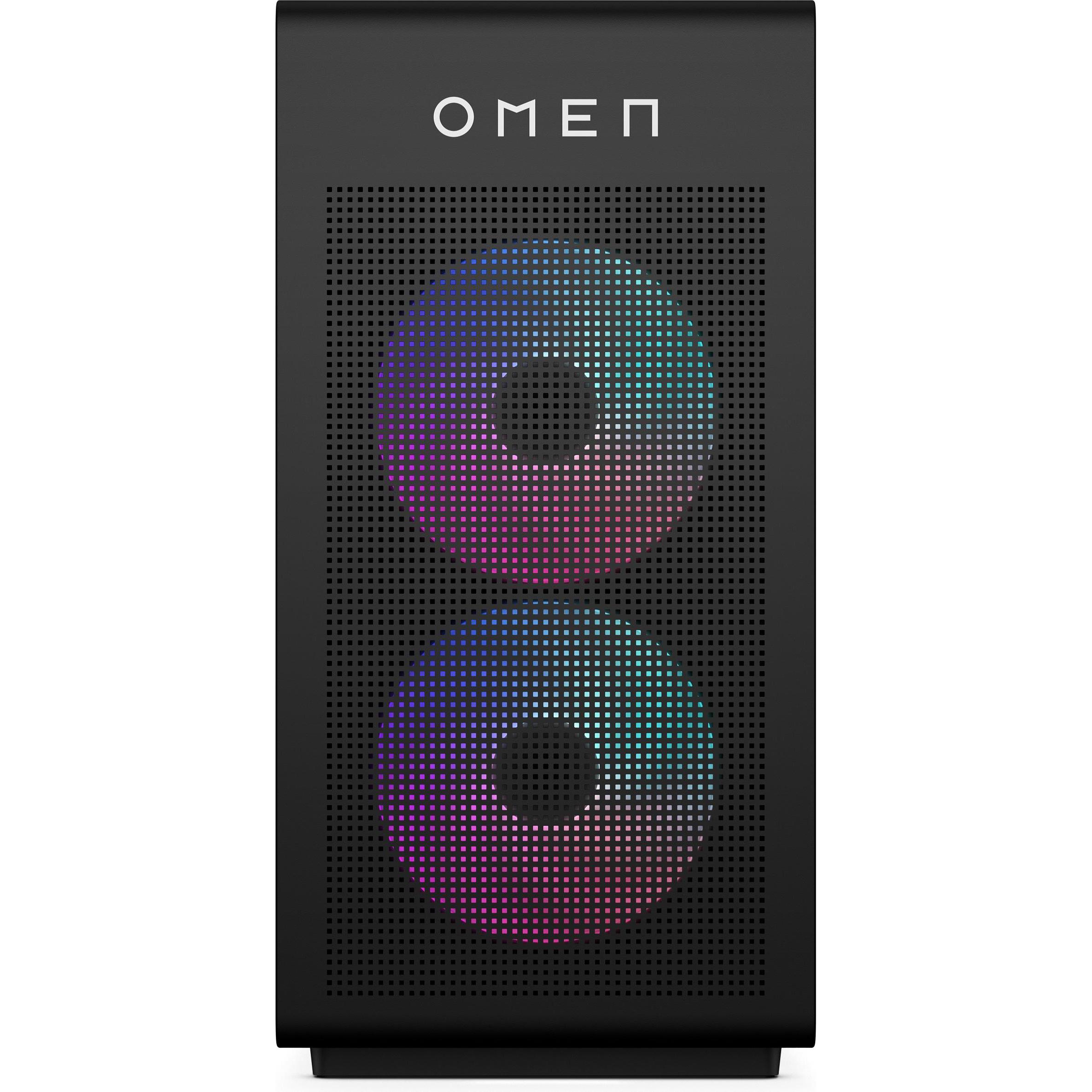 HP OMEN GT16-0210nd U7 ARL RTX5070 32/1 (B8UP7EA#ABH) (40 GB, 1000 GB, GeForce RTX 5070), PC, Schwar