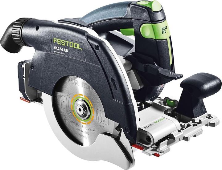 Produktbild Festool HKC 55 Li EB Basic Akku Handkreissäge 18V ( 201358 ) 160 mm Brushless Solo im Systainer -