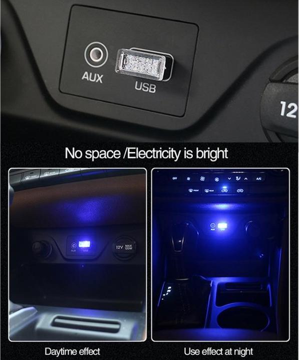 Produktbild AM Mini USB Licht - Atmosphäre Beleuchtung LED - Blau