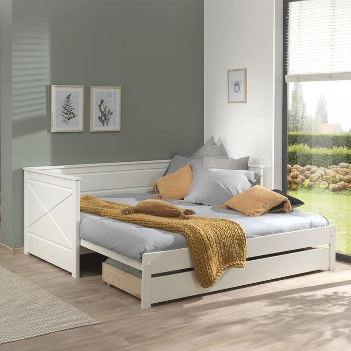 Produktbild Vipack Kojenbett Scott mit Auszug inkl. Ausziehkasten (90 x 200 cm)