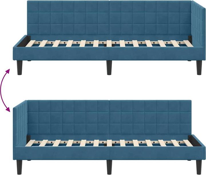 Actual product image vidaXL Bettgestell (90 x 190 cm)