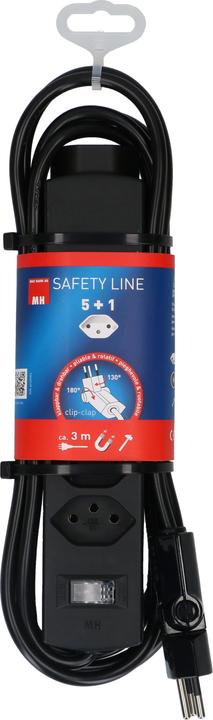 Produktbild Max Hauri Safety Line mit Schalter (6x, Typ 13, 3 m)